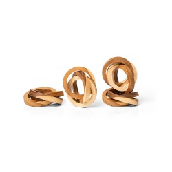 CONJUNTO ANEL GUARDANAPO 4 Pcs Brazil Wood Ello CONJUNTO ANEL GUARDANAPO 4 Pcs Brazil Wood Ello