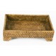 BANDEJA EM RATTAN  PINDAYA 27CM