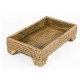 BANDEJA EM RATTAN  PINDAYA 27CM