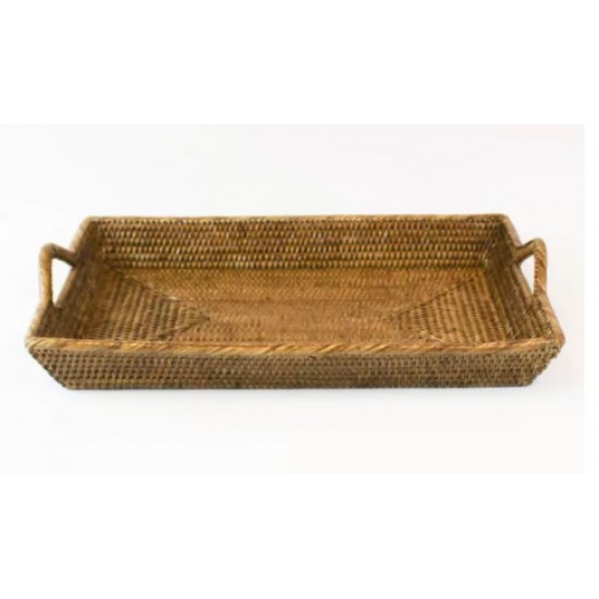 BANDEJA RATTAN TANGSI 50X32CM