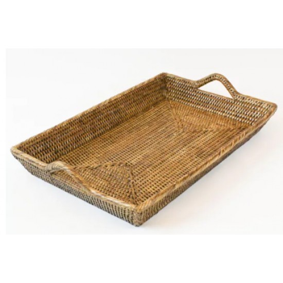BANDEJA RATTAN TANGSI 50X32CM