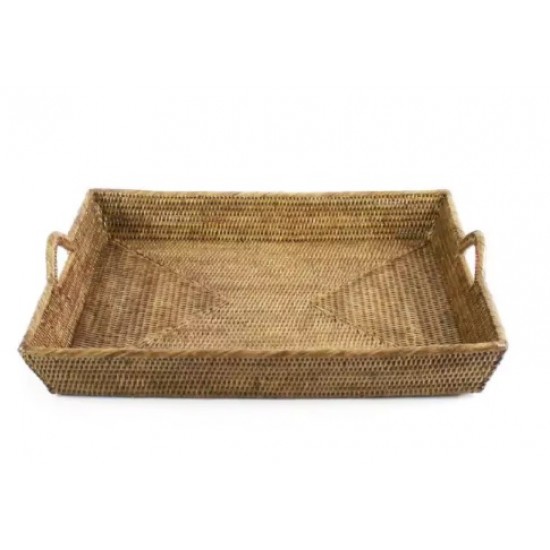 BANDEJA RATTAN TANGSI 40 X 25CM