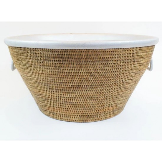 CHAMPANHEIRA EM RATTAN 46X23CM