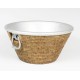 CHAMPANHEIRA EM RATTAN E ALUMINIO NUSA MEDIA D46X23 CM CHAMPANHEIRA EM RATTAN E ALUMINIO NUSA MEDIA D46X23 CM