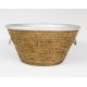 CHAMPANHEIRA EM RATTAN E ALUMINIO NUSA MEDIA D46X23 CM CHAMPANHEIRA EM RATTAN E ALUMINIO NUSA MEDIA D46X23 CM