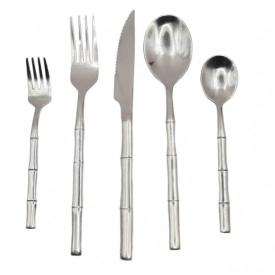 FAQUEIRO BAMBU INOX CJ 30PC