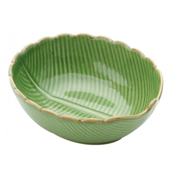 BOWL DE CERAMICA BANANA LEAF 11,5CM BOWL DE CERAMICA BANANA LEAF 11,5CM
