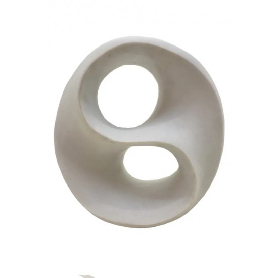 ESCULTURA FLUIDO G BRANCO UNICA