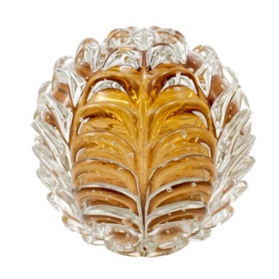 BOLA  MURANO AMBAR  P - 4699P/36/24