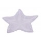 TRAVESSA ACRILICO DE ESTRELA TRANSP 31CM