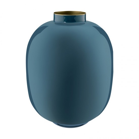 VASO METAL AZUL 32CM - PIP STUDIO