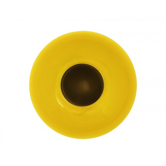 VASO EM METAL AMRELO 23CM - PIP STUDIO