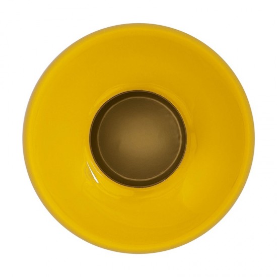 VASO EM METAL MOSTARDA 32CM - PIP STUDIO