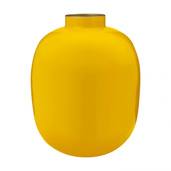 VASO EM METAL MOSTARDA 32CM - PIP STUDIO