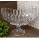 CENTRO DE MESA DE CRISTAL DE CHUMBO C/PE GENEVA 28x15x23CM CENTRO DE MESA DE CRISTAL DE CHUMBO C/PE GENEVA 28x15x23CM