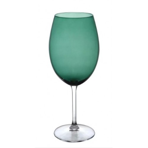 Taça p/ Água Gastro Cristal Ecol 580ml Verde Escuro