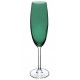 TAÇA P/ CHAMPANHE CRISTAL GASTRO 220ML VERDE ESCURO