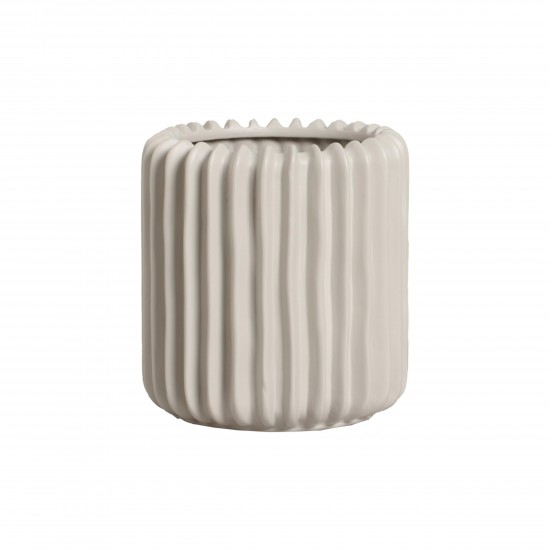 VASO LINHAS OFF WHITE FOSCO 18,7x20,5