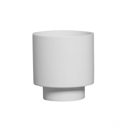 CACHEPOT OFF WHITE FOSCO 21CM CACHEPOT OFF WHITE FOSCO 21CM