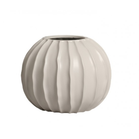 VASO LINHAS OFF WHITE FOSCO 20,5x16,3