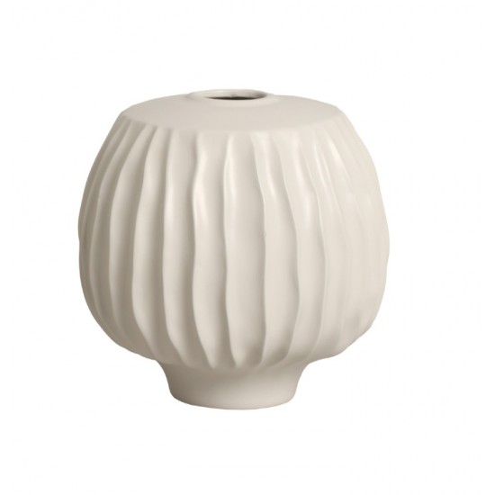 VASO LINHAS OFF WHITE FOSCO 20,5x21