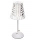 LUMINARIA DE MESA LED 3 TONS USB LEUMINA BRANCA PLASTICO LUMINARIA DE MESA LED 3 TONS USB LEUMINA BRANCA PLASTICO