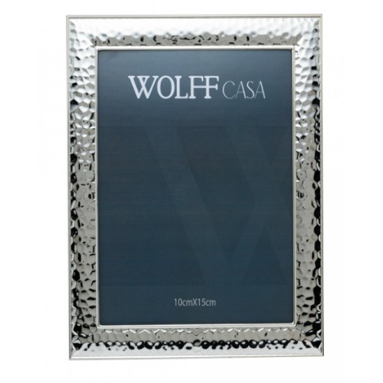 PORTA RETRATO ASPECT 10X15X05CM PRATA ACO INOX