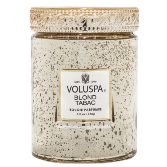 VELA COPO VIDRO BLOND TABAC 60H - VOLUSPA VELA COPO VIDRO BLOND TABAC 60H - VOLUSPA