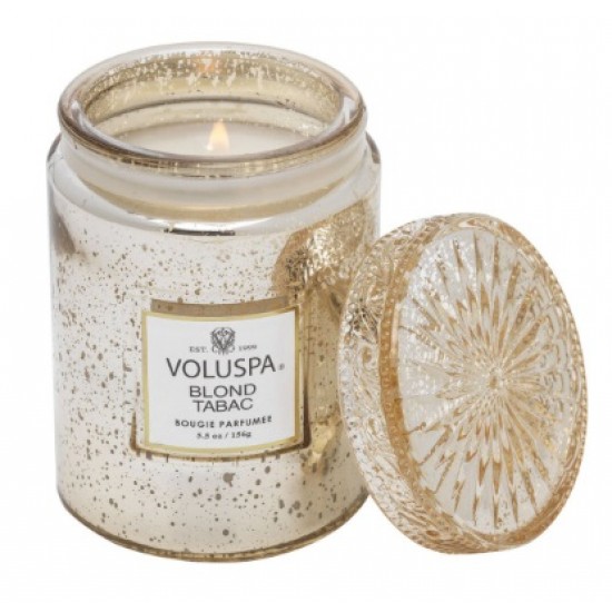 VELA COPO VIDRO BLOND TABAC 60H - VOLUSPA VELA COPO VIDRO BLOND TABAC 60H - VOLUSPA
