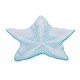 TRAVESSA ACRILICO DE ESTRELA AZUL 31CM
