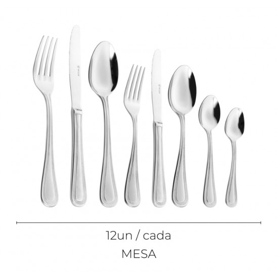 FAQUEIRO DE ACO INOX C/CAIXA LITOGRAFADA PEROLA 101PÇS