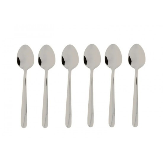 CJ 6 COLHERES P/ CAFE VIENA ACO INOX CJ 6 COLHERES P/ CAFE VIENA ACO INOX