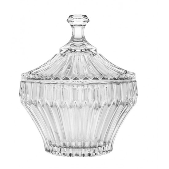 POTICHE DE CRISTAL DE CHUMBO 17,5x20cm