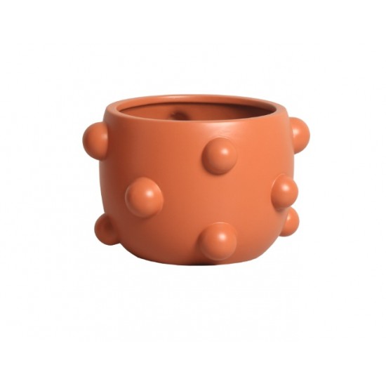 VASO BOLAS TERRACOTA FOSCO 22,8x14,8