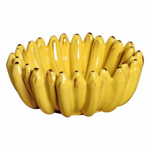 Fruteira Banana Amarelo Grande