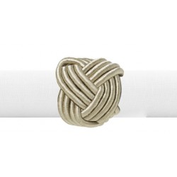 CJ 4 ARGOLAS P/ GUARDANAPO TRACCIA CHAMPAGNE CJ 4 ARGOLAS P/ GUARDANAPO TRACCIA CHAMPAGNE