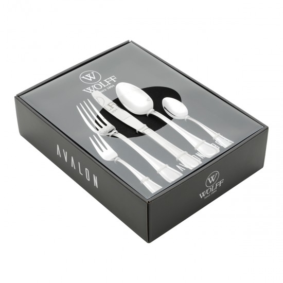 FAQUEIRO DE ACO INOX AVALON C/ GIFT BOX -WOLFF