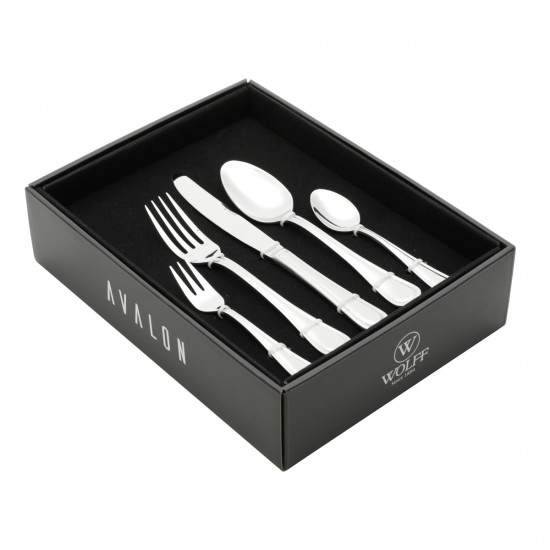 FAQUEIRO DE ACO INOX AVALON C/ GIFT BOX -WOLFF