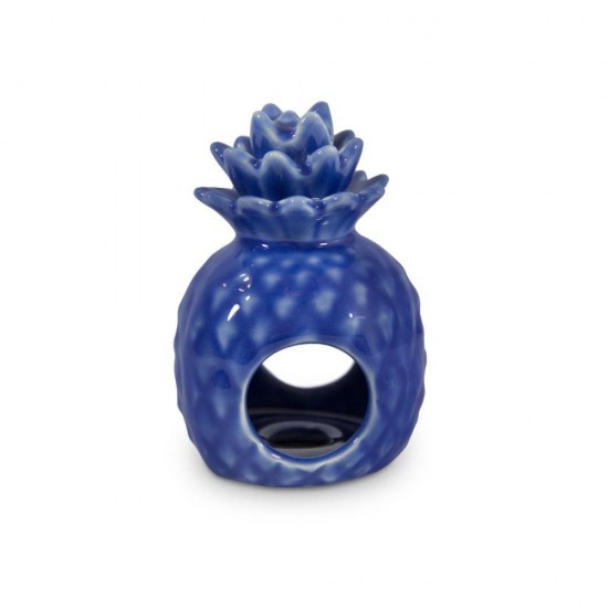 PORTA GUARDANAPO ABACAXI AZUL