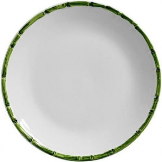 PRATO DE SOBREMESA BAMBU VERDE PRATO DE SOBREMESA BAMBU VERDE