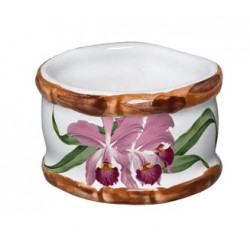 ARGOLA DE GUARDANAPO ORQUIDEAS ARGOLA DE GUARDANAPO ORQUIDEAS