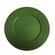 SOUSPLAT VERDE BORDA TRABALHADA 33CM