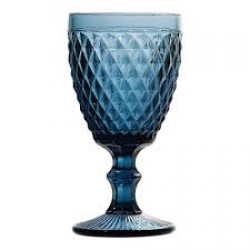 TAÇA DE ÁGUA BICO DE ABACAXI AZUL 325ML TAÇA DE ÁGUA BICO DE ABACAXI AZUL 325ML