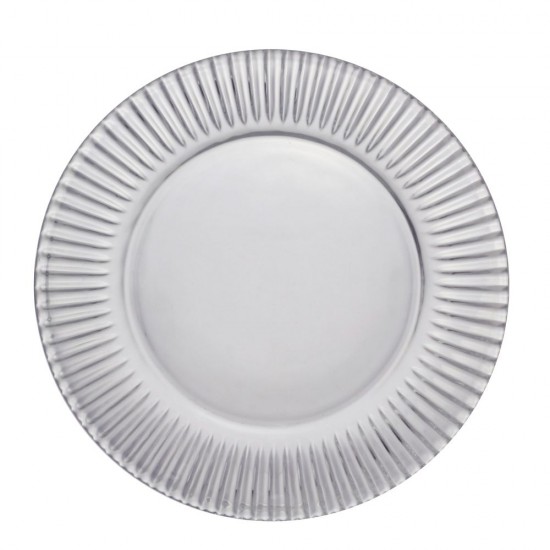 PRATO DE SOBREMESA  DE CRISTAL RENAISSANCE 19CM