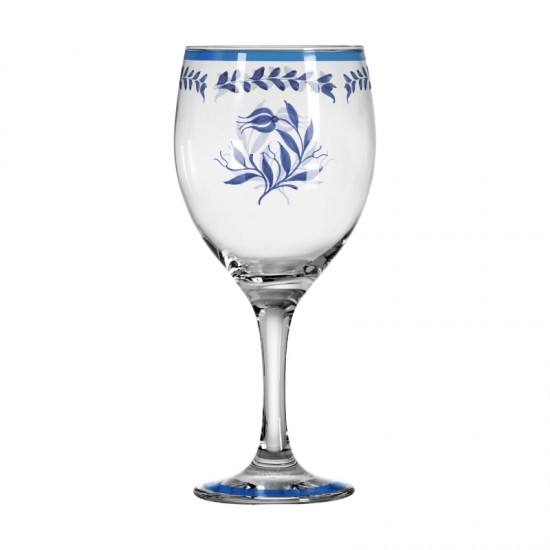 TACA DE AGUA COLORFUL HANDMADE AZUL