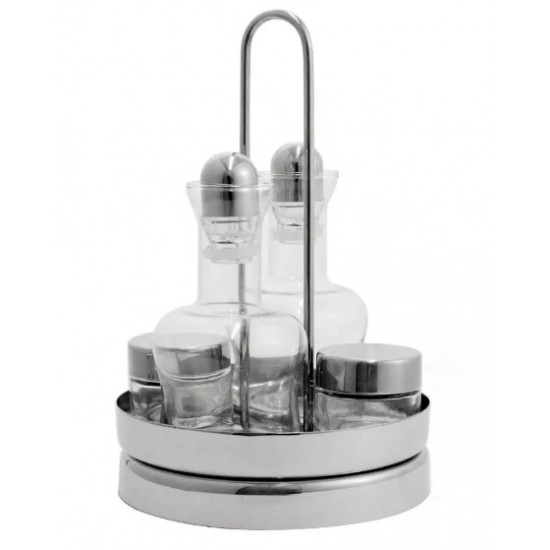 GALHETEIRO BERGAMO GIRATORIO INOX -RIVA GALHETEIRO BERGAMO GIRATORIO INOX -RIVA