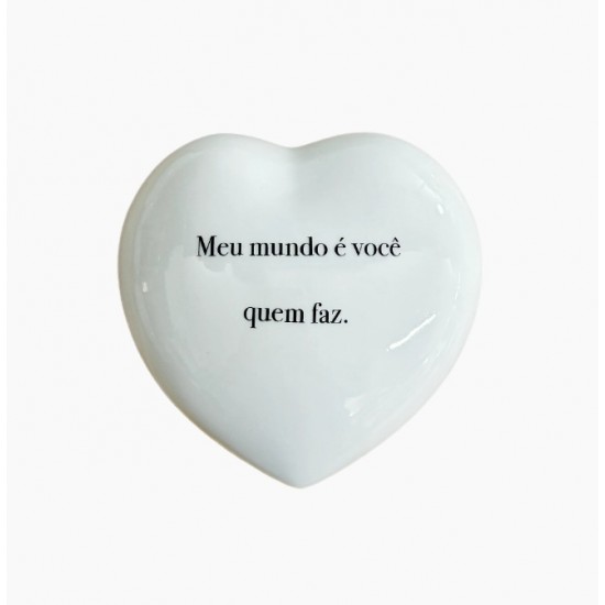 Coracao  G - Meu mundo e voce quem faz