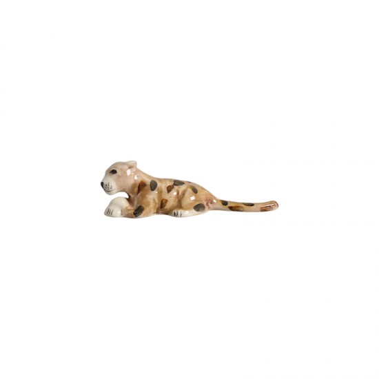 DESCANSO DE TALHER LEOPARDO MARROM