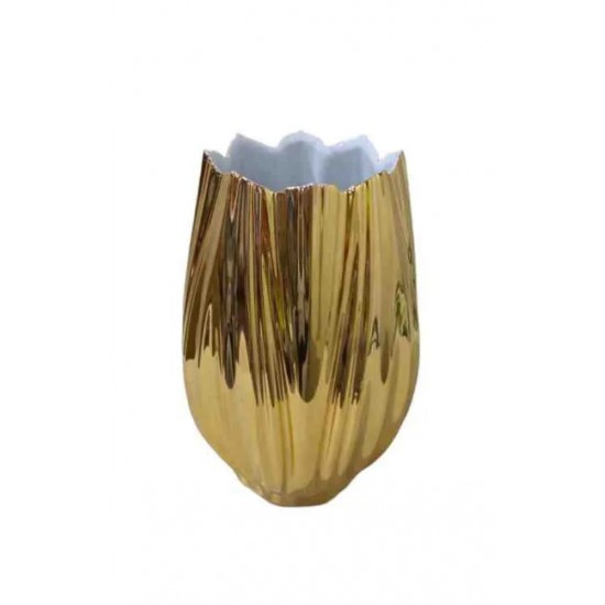 VASO MINIATURA CORAL NEVE G - OURO