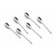 JG 6 COLHERES CAFE EXPRESSO INOX - ST. JAMES JG 6 COLHERES CAFE EXPRESSO INOX - ST. JAMES